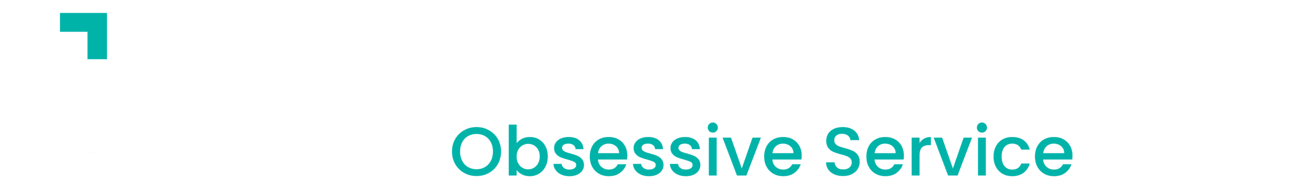 Teal logo white
