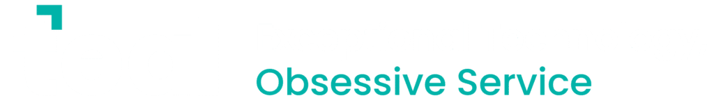 Teal logo white