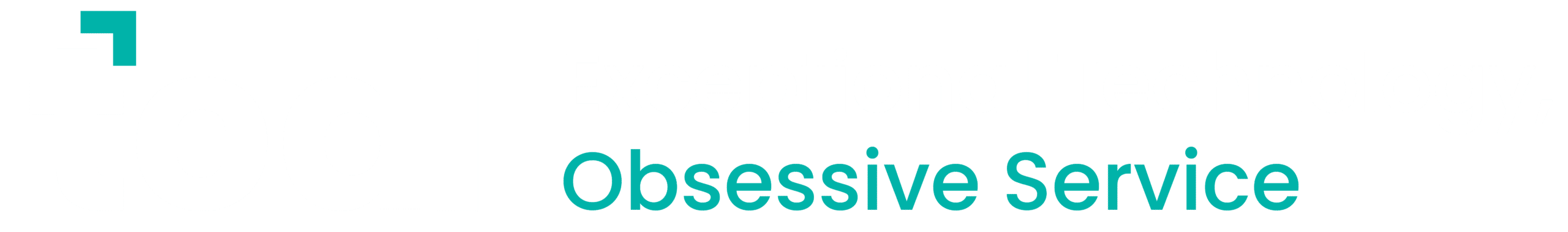 Teal logo white