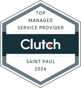 top managed it services provider st paul 2024 clutch.co award
