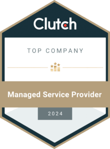 top managed service provider 2024 clutch.co award