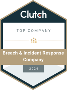top incident response company 2024 clutch.co award