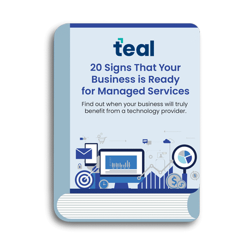 20 Signs Your Business is Ready for Managed Services eBook mockup