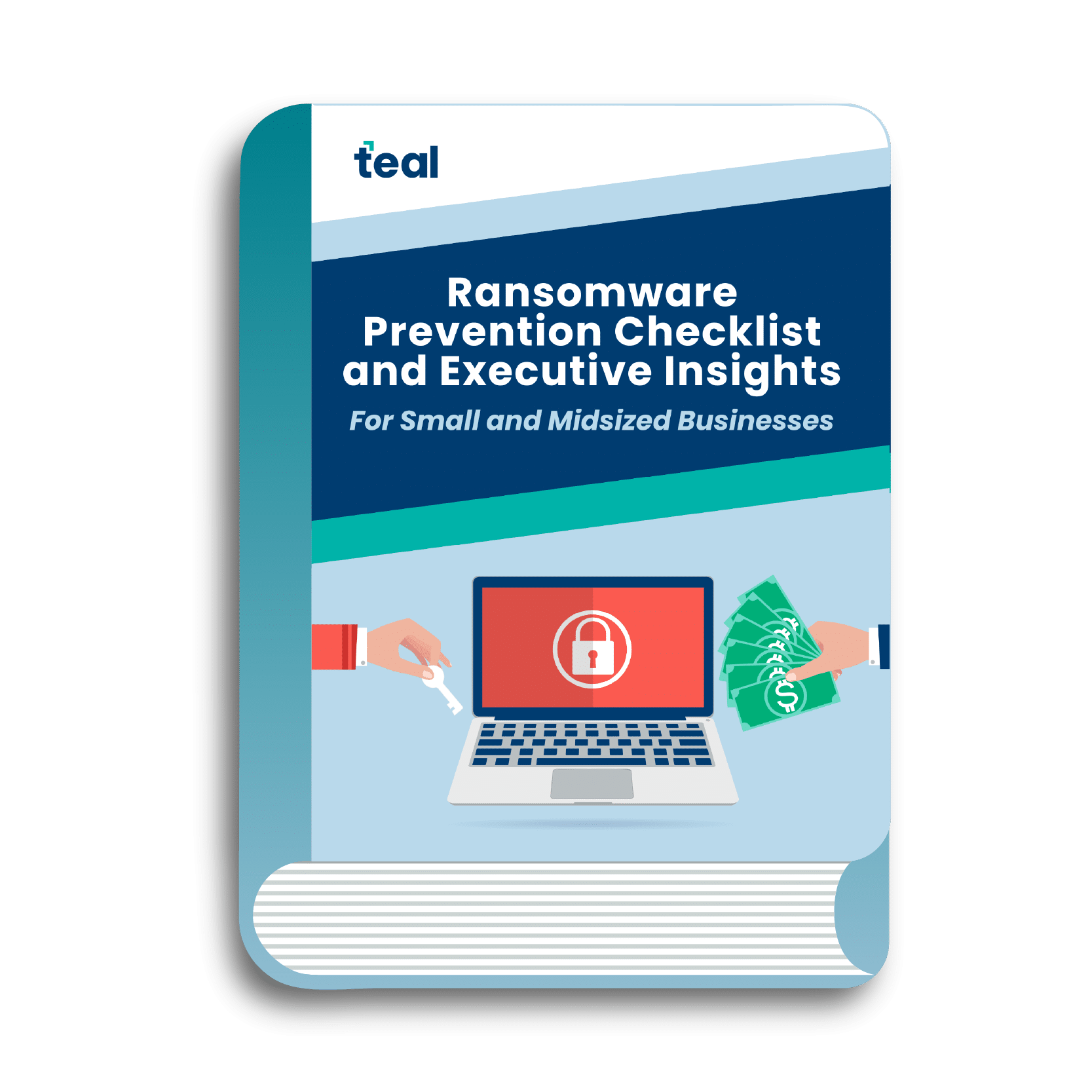 Ransomware Prevention Ebook Mockup