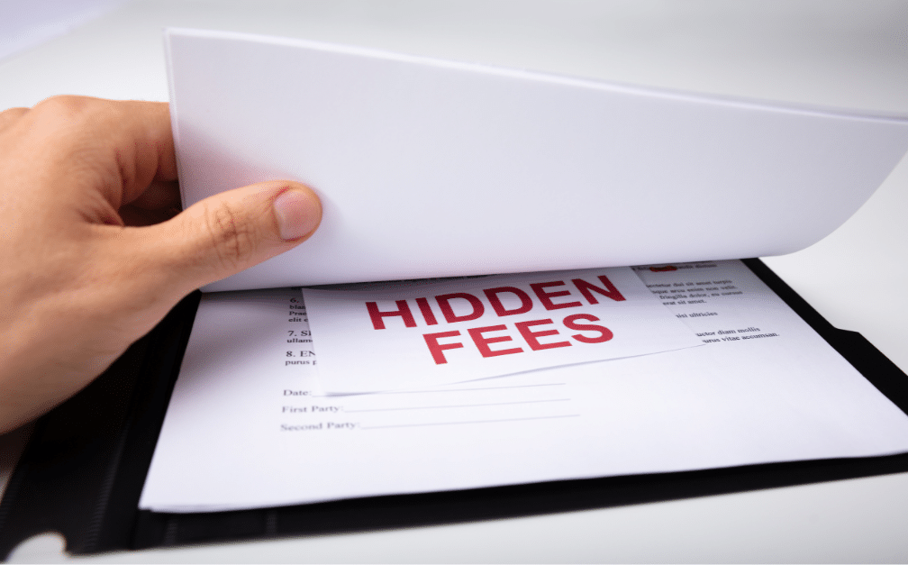 Hidden Fees