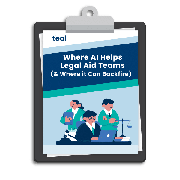 Where AI Helps Legal Aid Teams Mockup