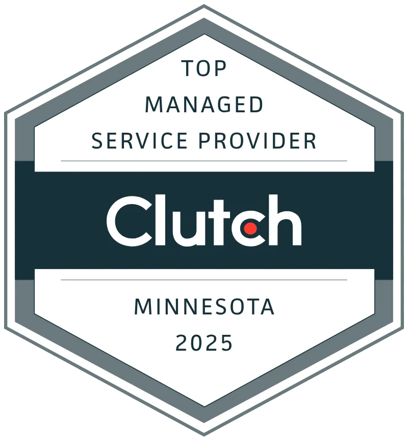 Clutch award Top Managed Service Provider MN